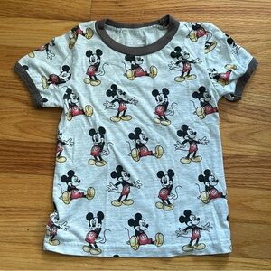 Disney Mickey Mouse Kids T-Shirt - Gray and Red